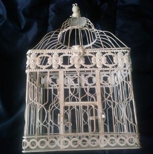 Bird cage decor